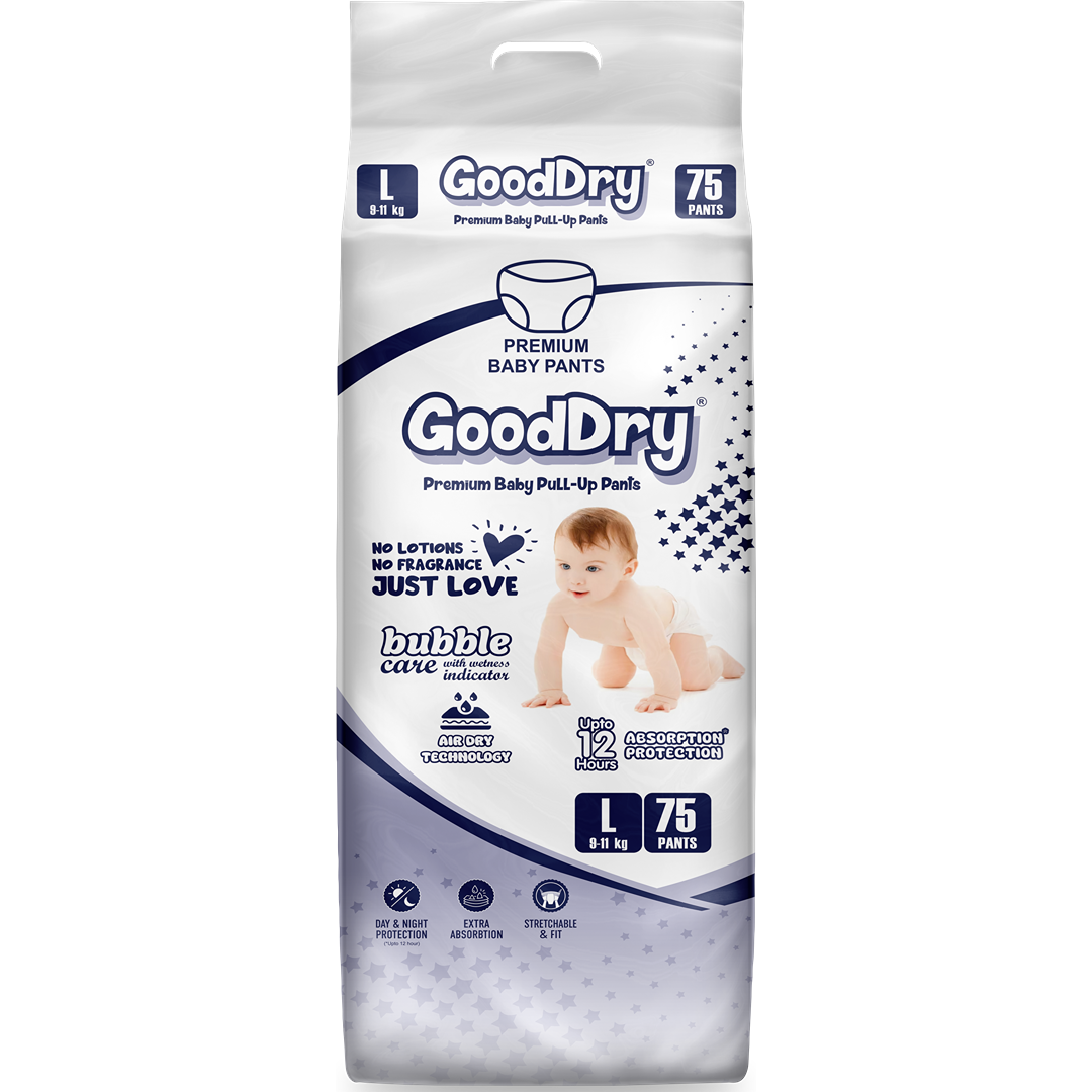GoodDry Large (L) size baby pull-up pants diaper