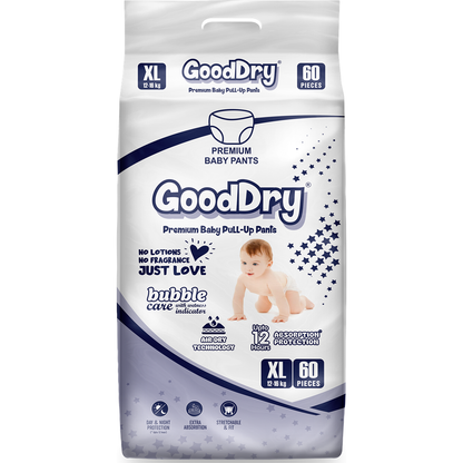 GoodDry Extra Large (XL) size baby pull-up pants diaper